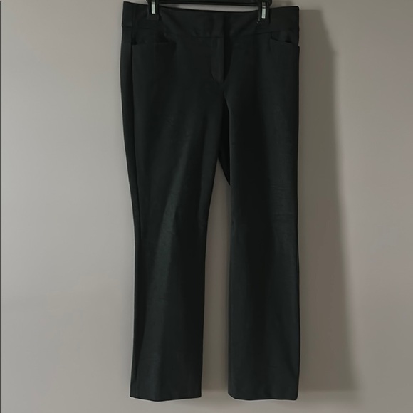 Ann Taylor LOFT Classic Dark Grey Trousers Pants - 10 - Picture 1 of 5